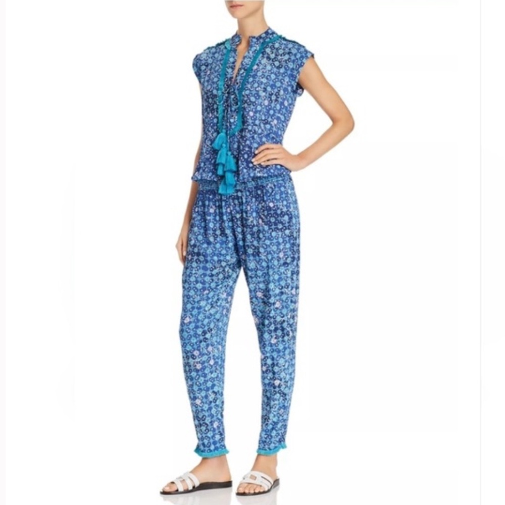 Poupette St. Barth Donna Jumpsuit (Blue print, large)